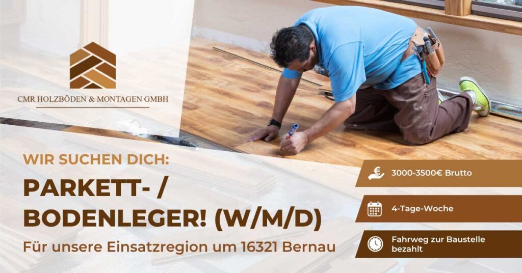 Referenz von CMR Holzböden & Montagen GmbH